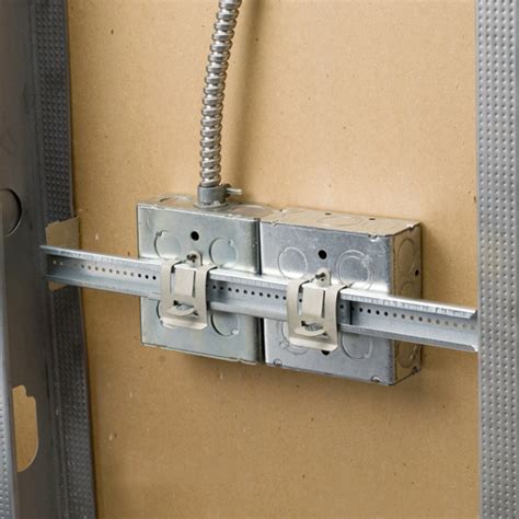 box mounting brackets|caddy adjustable box bracket.